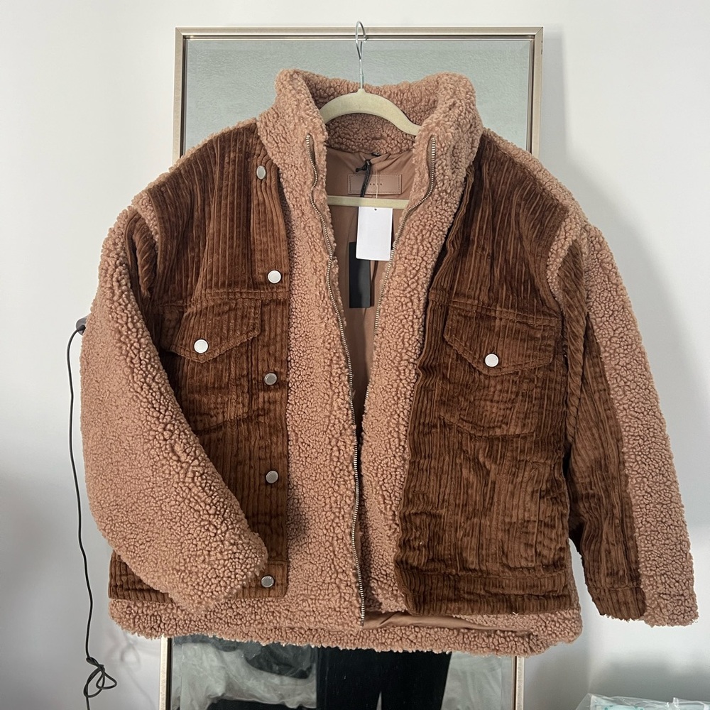 Corduroy Teddy Jacket
